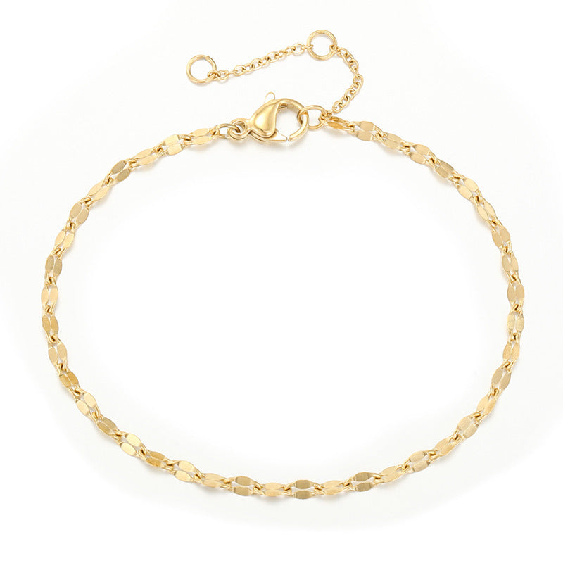 Dainty Chain Bracelet - Delicate Link Bracelet